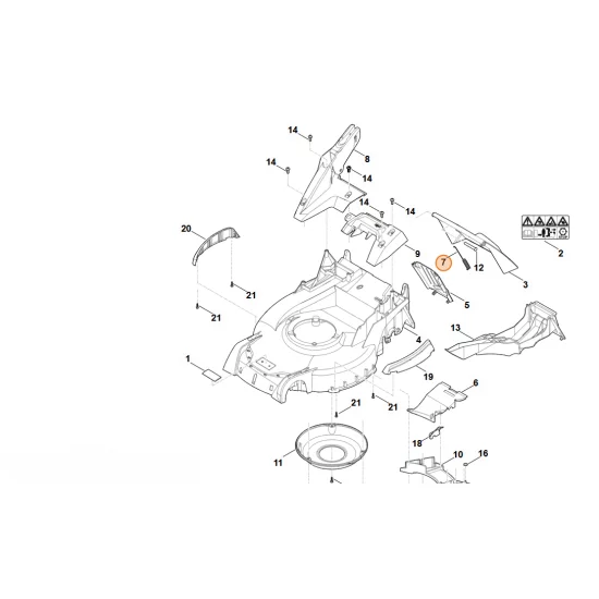 Stihl  Sprężyna naciągowa 6364 703 5110